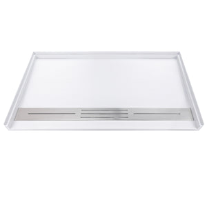 Ella’s Bubbles 33.5″ × 61.5″ ADA‑Compliant SMC Shower Pan ADA-6032-SMC