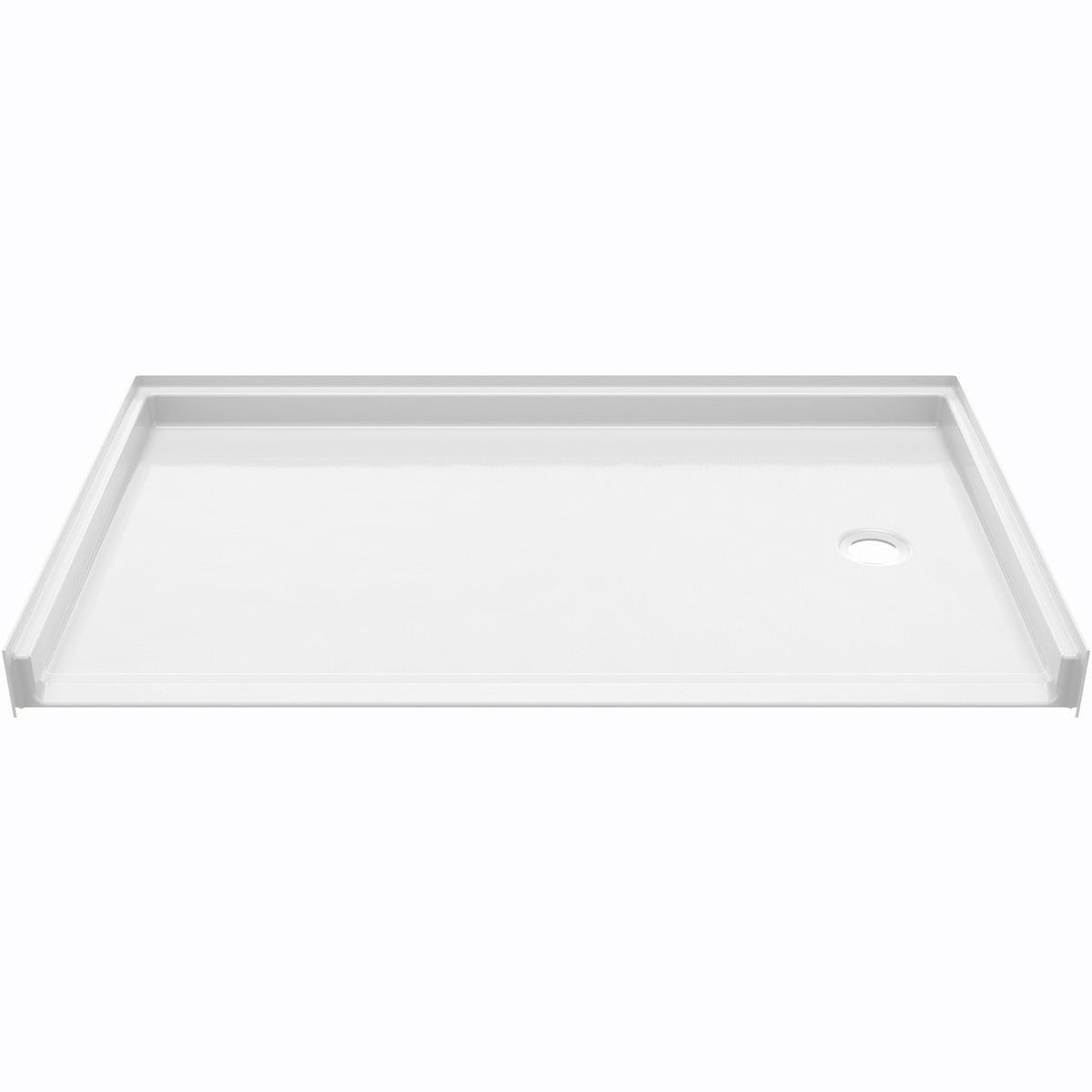 Ella's Bubbles 60″ × 36″ Roll‑In Wheelchair Accessible Shower Base – Left/Right Drain ELB6036 BF 1.0