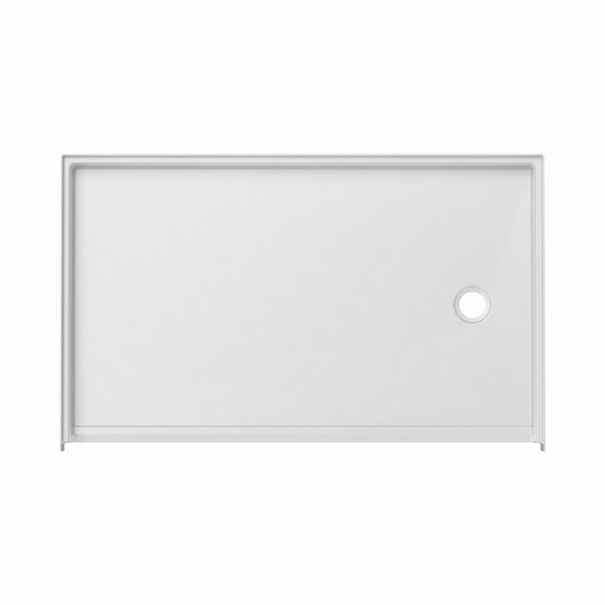 Ella's Bubbles 60″ × 36″ Roll‑In Wheelchair Accessible Shower Base – Left/Right Drain ELB6036 BF 1.0