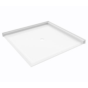 Ella's Bubbles “60 x 61″ Roll‑In Wheelchair Accessible Shower Pan - Center Drain ELB6060 BF 1.125 C