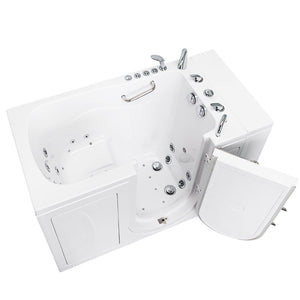 Ella's Bubbles Capri 30"x52" Acrylic Walk-In Bathtub with 5 Piece Fast Fill Faucet OA3052