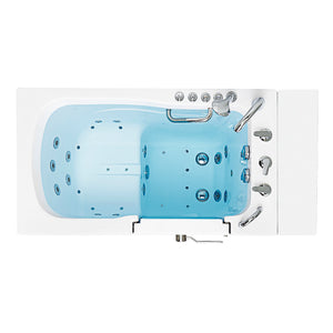 Ella's Bubbles Capri 30"x52" Acrylic Walk-In Bathtub with 5 Piece Fast Fill Faucet OA3052