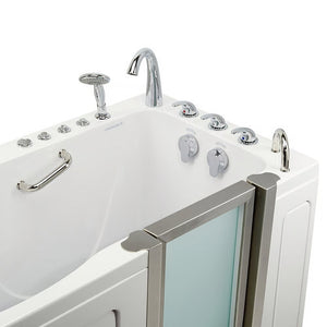 Ella's Bubbles Deluxe Walk-In Tub 30″x55″ (76.2x140cm) Dual Drain Technology HA305