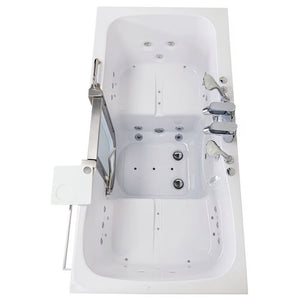 Ella's Bubbles Escape Acrylic Two Seat Walk-In Tub 36″x72″ Dual Drain Technology