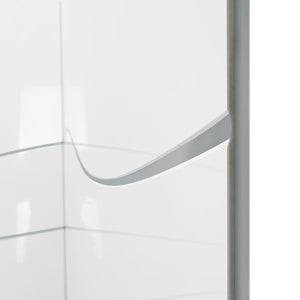 Ella's Bubbles 40″x48″x60″ Flowstate CNC Engravement Pattern in Acrylic, 3-Panel Walk In Tub Wall Surround Kit 4PFWS-FS