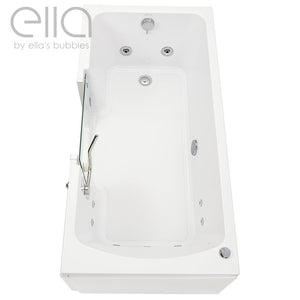 Ella's Bubbles Laydown 30x60 Walk in Bathtub with Drain LA3060