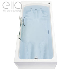 Ella's Bubbles Laydown 30x60 Walk in Bathtub with Drain LA3060