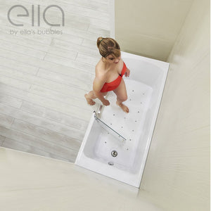 Ella's Bubbles Laydown 30x60 Walk in Bathtub with Drain LA3060
