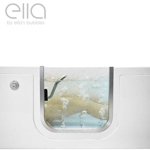 Ella's Bubbles Laydown 30x60 Walk in Bathtub with Drain LA3060