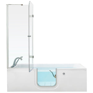 Ella's Bubbles Laydown 32x72 Walk-In Tub with Shower Screen LA3272