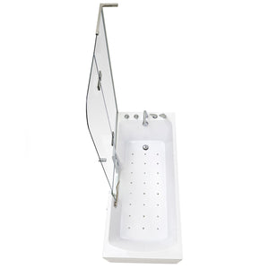 Ella's Bubbles Laydown 32x72 Walk-In Tub with Shower Screen LA3272