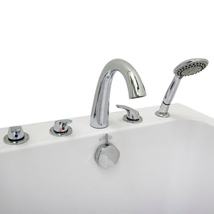 Ella's Bubbles Laydown 32x72 Walk-In Tub with Shower Screen LA3272