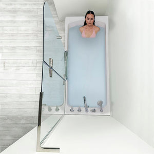 Ella's Bubbles Laydown 32x72 Walk-In Tub with Shower Screen LA3272