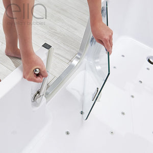 Ella's Bubbles Laydown 32x72 Walk-In Tub with Shower Screen LA3272