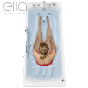 Ella's Bubbles Laydown 32x72 Walk-In Tub with Shower Screen LA3272