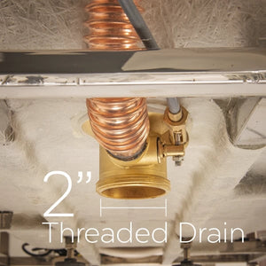 Ella's Bubbles Laydown 32x72 Walk-In Tub with Shower Screen LA3272