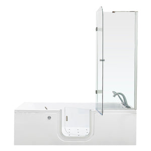 Ella's Bubbles Laydown 32x72 Walk-In Tub with Shower Screen LA3272