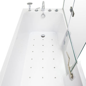 Ella's Bubbles Laydown 32x72 Walk-In Tub with Shower Screen LA3272