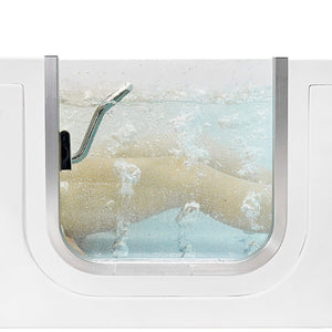 Ella's Bubbles Laydown 32x72 Walk-In Tub with Shower Screen LA3272