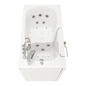 Ella's Bubbles Mobile 26"x45 Acrylic Walk-In Bathtub with Swing Door, 2 Piece Fast Fill Faucet, 2" Drain OA2645