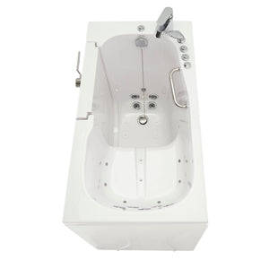 Ella's Bubbles Mobile 26"x45 Acrylic Walk-In Bathtub with Swing Door, 2 Piece Fast Fill Faucet, 2" Drain OA2645