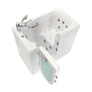 Ella's Bubbles Mobile 26"x45 Acrylic Walk-In Bathtub with Swing Door, 2 Piece Fast Fill Faucet, 2" Drain OA2645