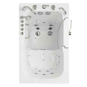 Ella's Bubbles Monaco 32"x52" Acrylic Walk-In Bathtub with 5 Piece Fast Fill Faucet