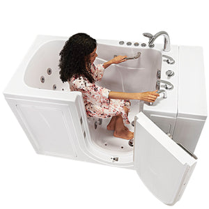 Ella's Bubbles Monaco 32"x52" Acrylic Walk-In Bathtub with 5 Piece Fast Fill Faucet