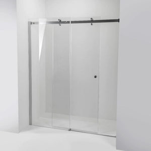 Ella's Bubbles Primo 60" × 72" 6mm Tempered Glass Sliding Door