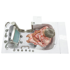 Ella's Bubbles Royal 32"x52" Acrylic Walk-In Bathtub with 5 Piece Fast Fill Faucet