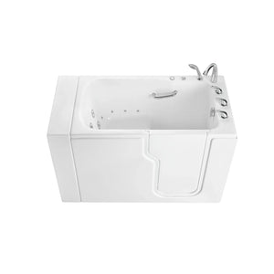 Ella's Bubbles Standard 30″x52” Acrylic Hydro Therapy Massage Walk In Bathtub ES3052H