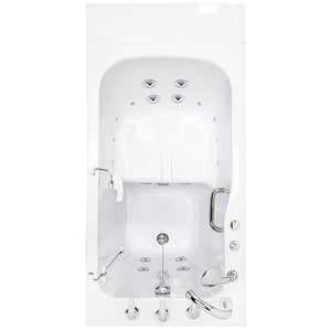 Ella's Bubbles Standard 30″x52” Acrylic Hydro Therapy Massage Walk In Bathtub ES3052H