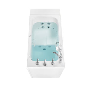 Ella's Bubbles Standard 30″x52” Acrylic Hydro Therapy Massage Walk In Bathtub ES3052H