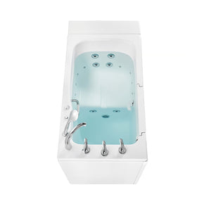 Ella's Bubbles Standard 30″x52” Acrylic Hydro Therapy Massage Walk In Bathtub ES3052H