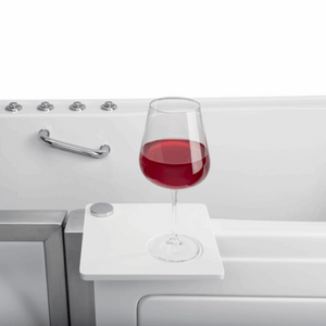 Ella's Bubbles Ultimate 30"x60" Acrylic Air and Hydro Massage + Independent Foot Massage Walk-In-Bathtub, 5 Piece Fast Fill Faucet, 2" Dual Drain HHA321