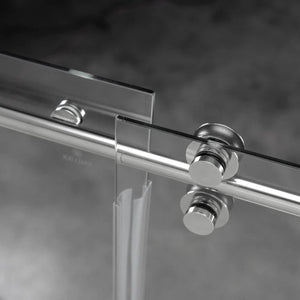 Ella's Bubbles Vivid 60″ × 78″ 8mm Tempered Glass Sliding Door ALBESS03C