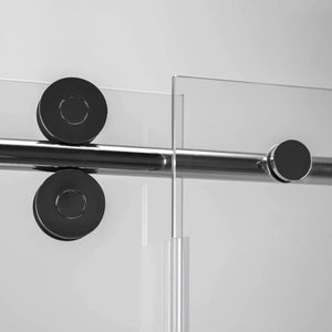 Ella's Bubbles Vivid 60″ × 78″ 8mm Tempered Glass Sliding Door ALBESS03C