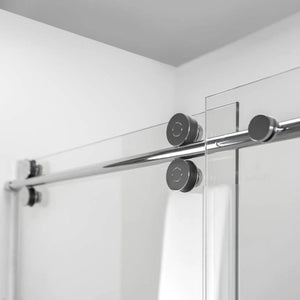 Ella's Bubbles Vivid 60″ × 78″ 8mm Tempered Glass Sliding Door ALBESS03C