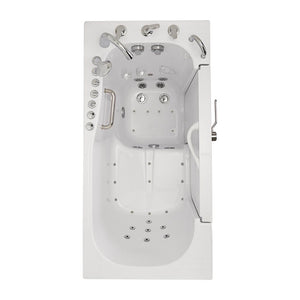 Ella's Bubbles Wheelchair Transfer 30"x60" Acrylic Walk-In Bathtub with 5 Piece Fast Fill Faucet OLA3060