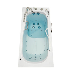 Ella's Bubbles Wheelchair Transfer 30"x60" Acrylic Walk-In Bathtub with 5 Piece Fast Fill Faucet OLA3060