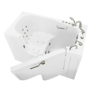 Ella's Bubbles Wheelchair Transfer 30"x60" Acrylic Walk-In Bathtub with 5 Piece Fast Fill Faucet OLA3060