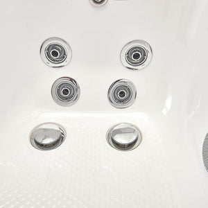 Ella's Bubbles Wheelchair Transfer 30"x60" Acrylic Walk-In Bathtub with 5 Piece Fast Fill Faucet OLA3060