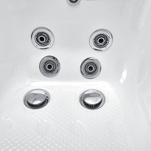 Ella's Bubbles Wheelchair Transfer 32"x52" Acrylic Walk-In Bathtub with Swing Door, 5 Piece Fast Fill Faucet, 2" Dual Drain OLA3252