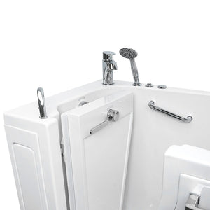 Ella's Bubbles Zen60 Acrylic Hydro Inward Swing Door Massage Walk in Tub EZ3060