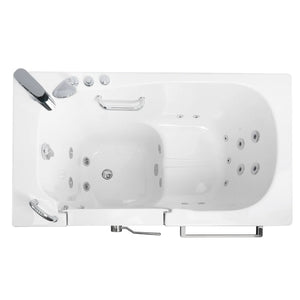 Ella's Bubbles Zen 30″x52″ Acrylic Hydro Inward Swing Door Massage Walk in Tub EZ3052