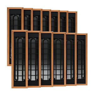 Finnmark Spectrum Plus™ 6' x 6' L-Shaped Infrared Heater Panel Kit, 4550 W, 240 V, 19 A SP6X6L