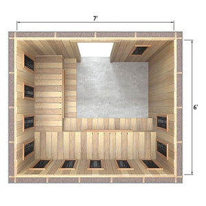 Finnmark Spectrum Plus™ 6' x 7' Infrared Heater Panel Kit, 4900 W, 240 V, 20.5 A SP6X7