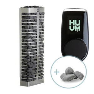 HUUM STEEL Mini Series 3.5kW Sauna Heater Package STEEL Mini 3.5STU Pkg