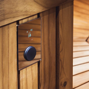 HUUM UKU Mirror Sauna Heater Control with Wi-Fi, Digital On/Off, Time, Temp, Mirror