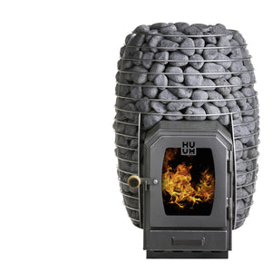 HUUM HIVE Wood LS 17 HIVE Wood Series Sauna Stove with Firebox Extension H1010012